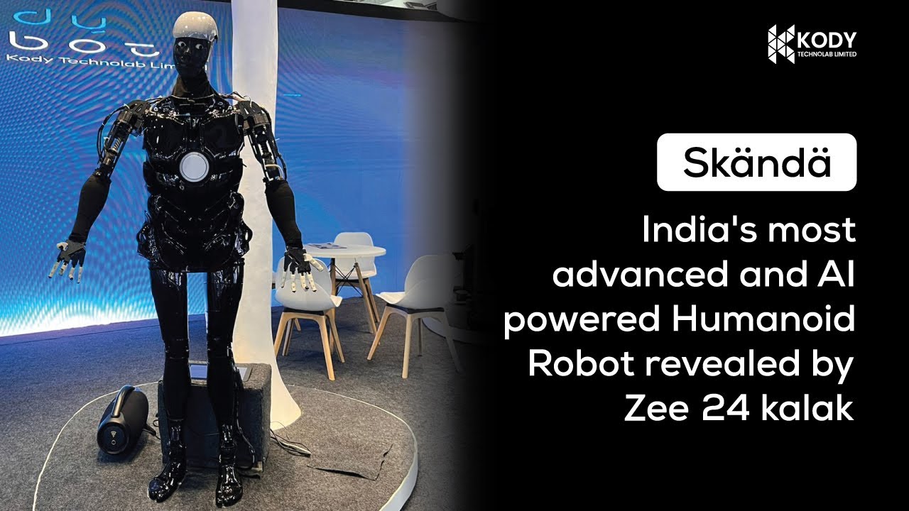 Skändä: India's most advanced and AI powered Humanoid Robot revealed by Zee 24 kalak